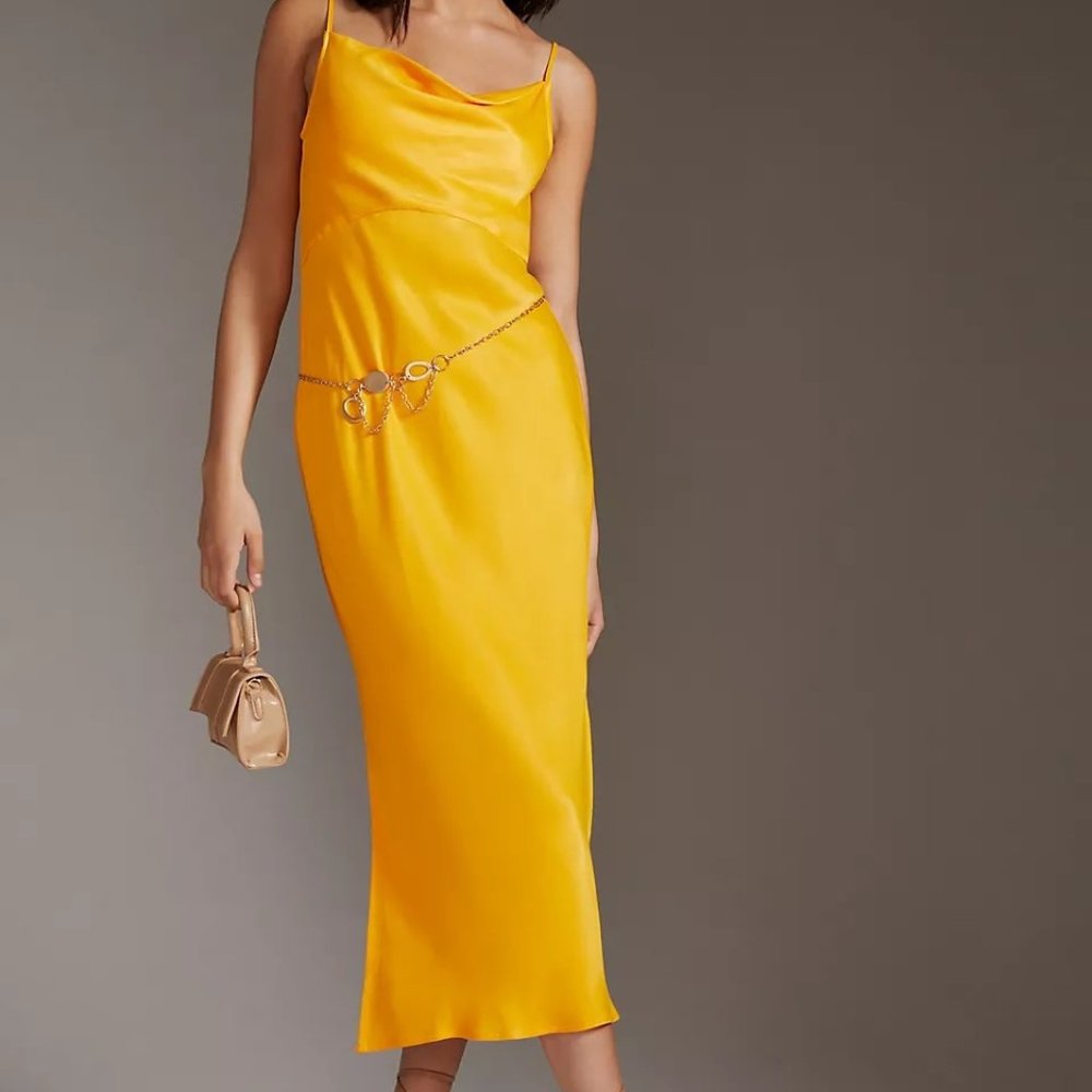 Anthropologie The Elyse Slip Dress
